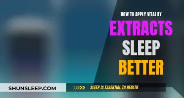 Sleep Better with Vitality Extracts: A Natural Guide