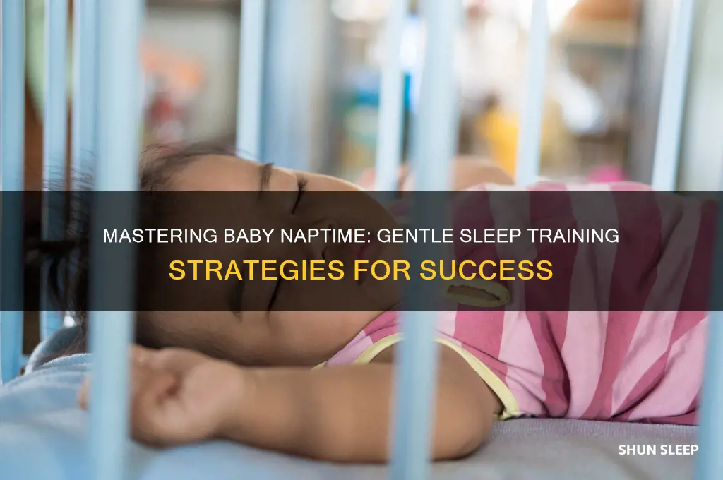 how to approach sleep training baby naptime