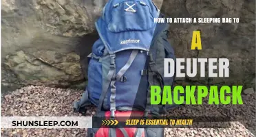 Attaching a Sleeping Bag to a Deuter Backpack: A Step-by-Step Guide