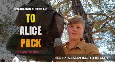 Attaching Sleeping Bags to Alice Packs: Easy Steps
