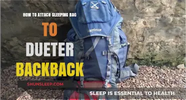 Attaching a Sleeping Bag to a Deuter Backpack: Easy Steps