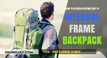 Attaching a Sleeping Bag: Internal Frame Backpack Essentials