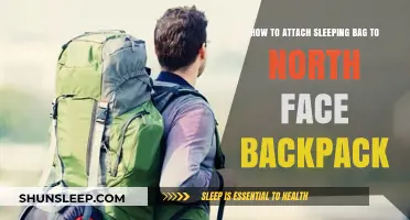 Attaching a Sleeping Bag to Your North Face Backpack