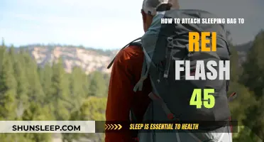 Attaching a Sleeping Bag to Your REI Flash 45: A Guide