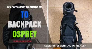 Attaching Tent & Sleeping Bag to Your Osprey Backpack