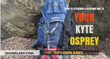 Attaching a Sleeping Bag to Your Kyte Osprey: A Guide