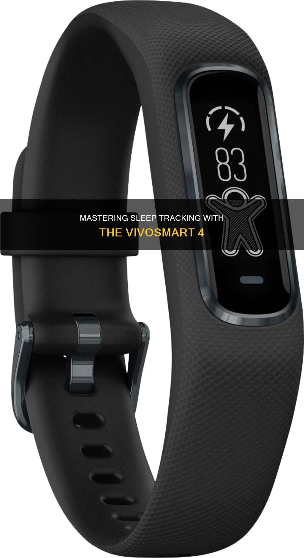 how to automatically track sleep vivosmart 4