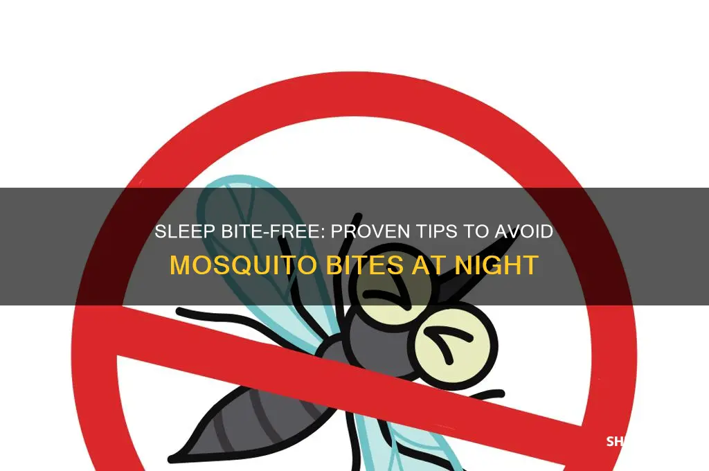 how to avoid getting bitten by mosquitoes while sleeping