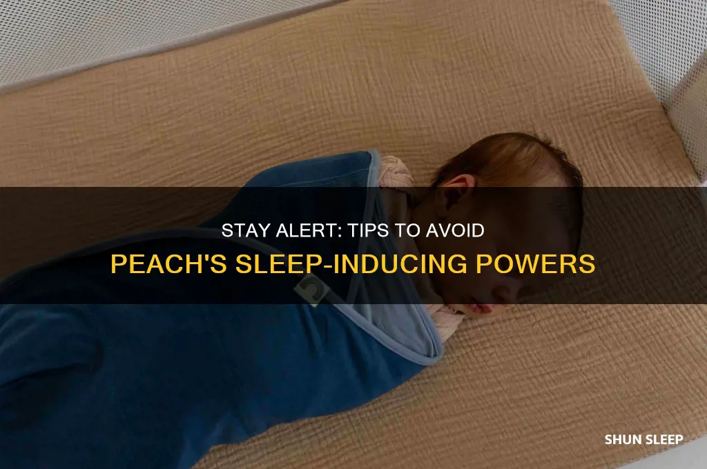 how to avoid getting put to sleep by peach