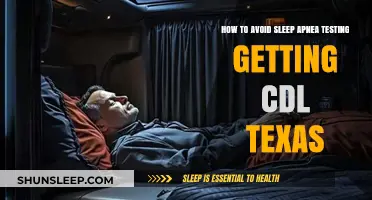 Avoiding Sleep Apnea Testing for Texas CDL: Tips and Strategies