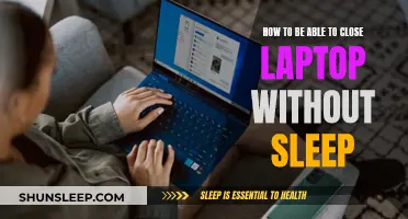 Keep Your Laptop Awake While Closing the Lid