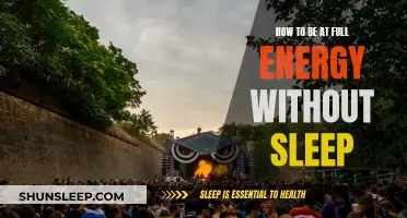 Maximize Your Energy: Strategies for a Sleep-Deprived Life