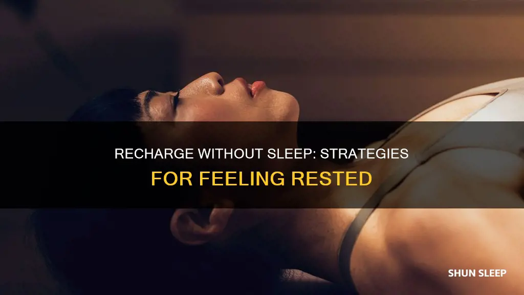 how to be well rested without sleep