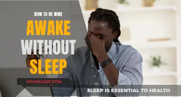 Staying Awake Without Sleep: Hacks to Feel Wide Awake