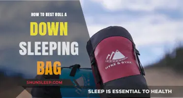 Rolling a Down Sleeping Bag: Quick and Easy Techniques