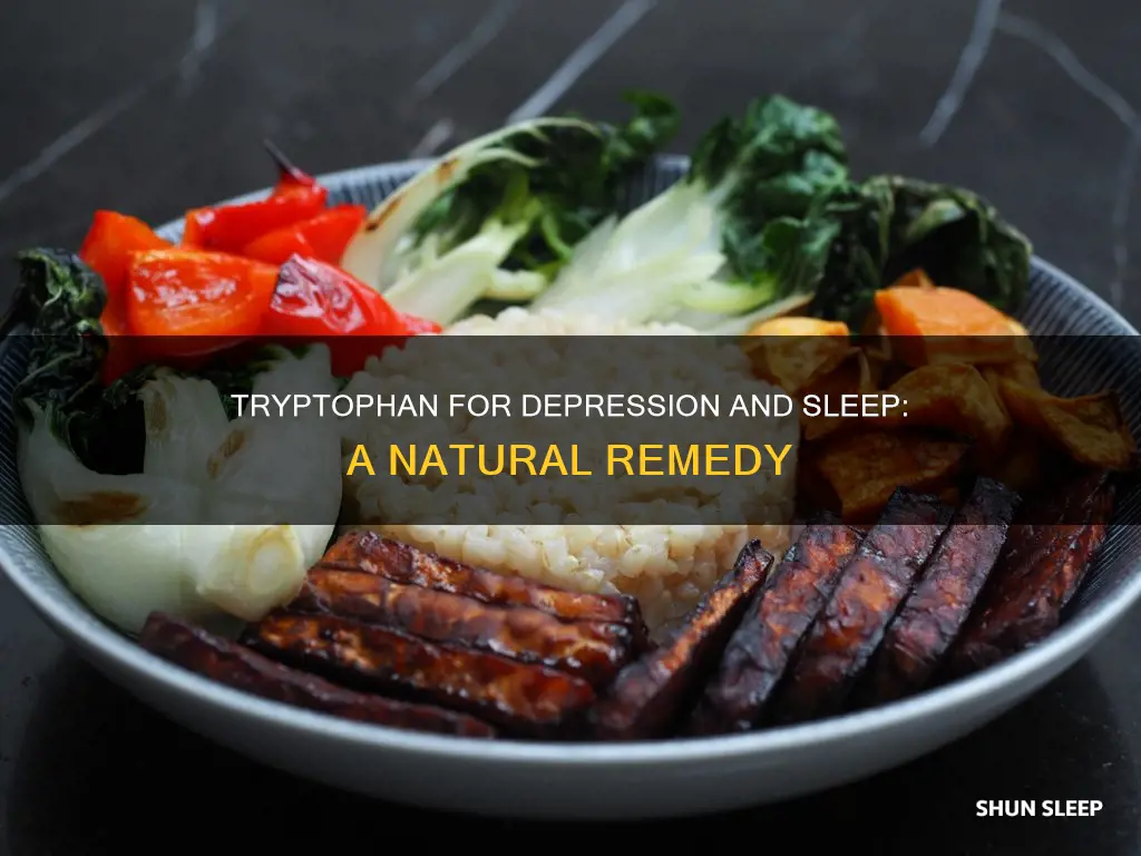 how to best take tryptohan for depression and sleep problems