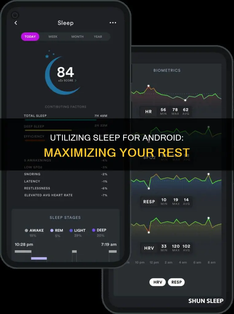 how to best use sleep for android