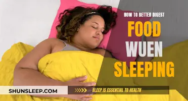 Digesting Food While Sleeping: Tips for a Better Night's Rest