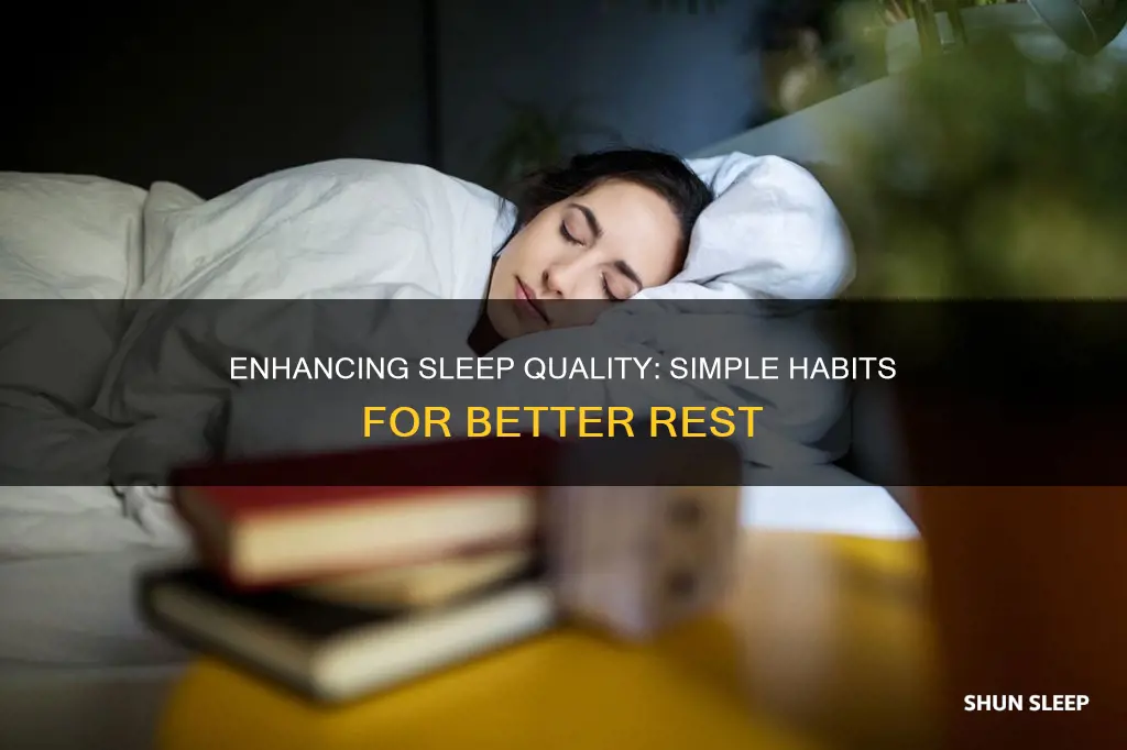 how to better sleep habits
