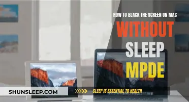 Black Screen on Mac: Block Sleep Mode with These Tricks