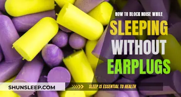 Block Noise While Sleeping: No Earplugs Required
