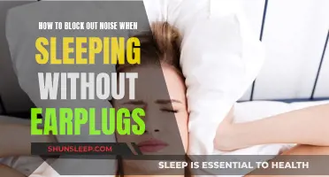 Block Noise While Sleeping, No Earplugs Required