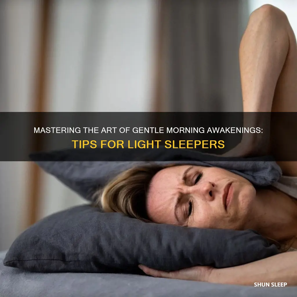 how to bot wake up a light sleeper