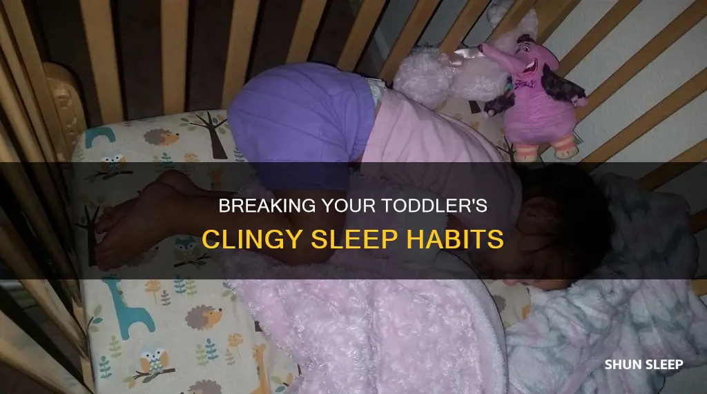 how to break a clingy 2 year old for sleeping