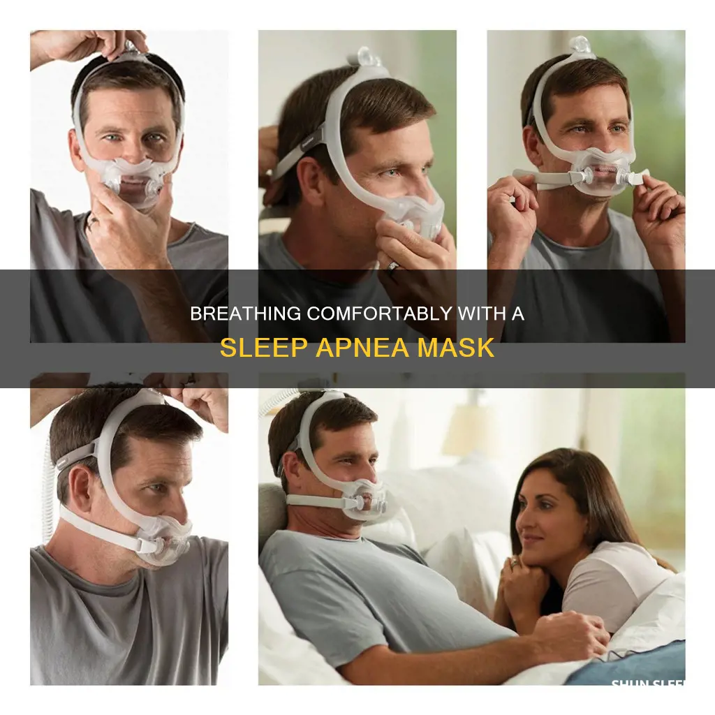 how to breath using a sleep aehea mask