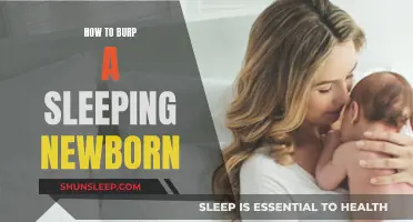 Burping Your Sleeping Newborn: A Step-by-Step Guide for Parents