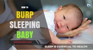 Gentle Techniques to Burp Your Sleeping Baby Without Waking Them