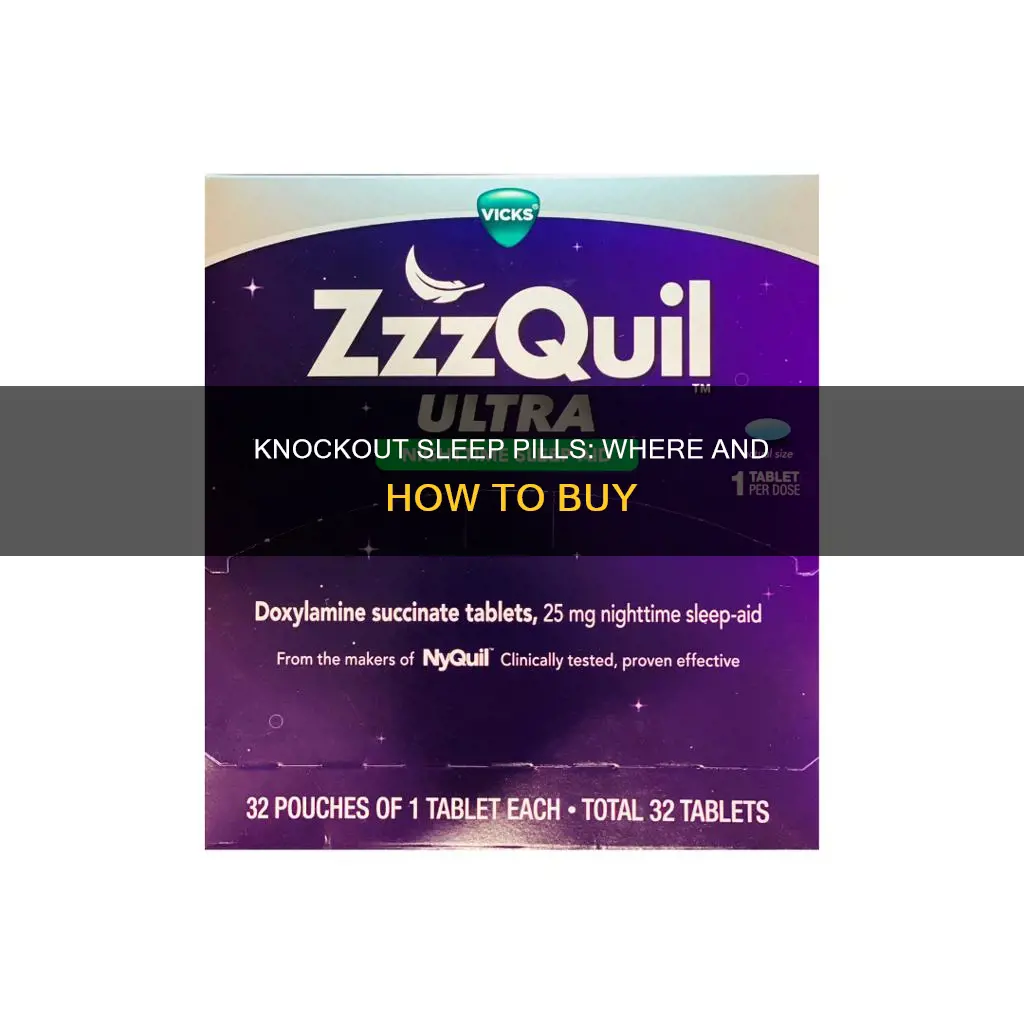 how to buy knockout sleep pills