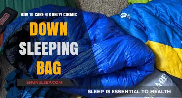Caring for Your Kelty Cosmic Down Sleeping Bag