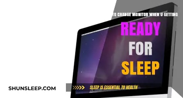 Prep for Sleep: Tips to Adjust Your Monitor Before Bedtime