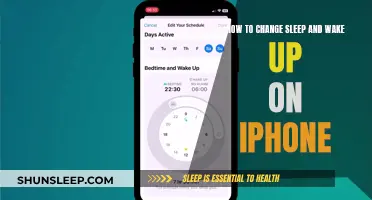 Adjusting Sleep and Wake-Up Times on Your iPhone