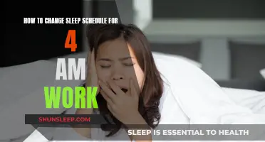 Adjusting Sleep Patterns for Early Morning Work
