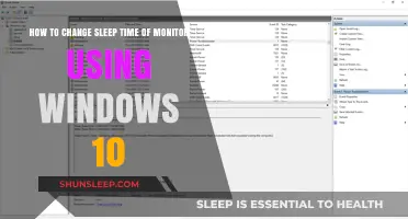 Adjusting Monitor Sleep Time in Windows 10