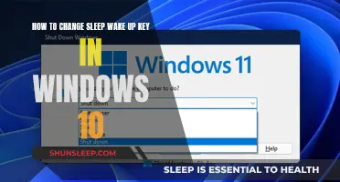 Adjusting Sleep-Wake Keys on Windows 10: A Guide