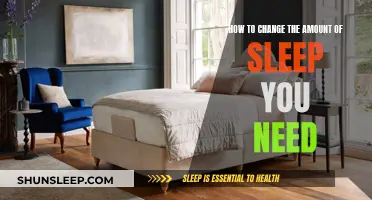 Adjusting Your Sleep Requirements: A Personalized Guide