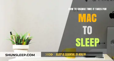 Adjusting Mac Sleep Settings: A Quick Guide