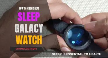 Monitoring REM Sleep: Galaxy Watch's Unique Feature