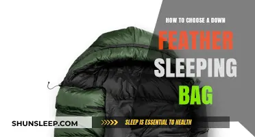 Choosing a Down Feather Sleeping Bag: Key Considerations