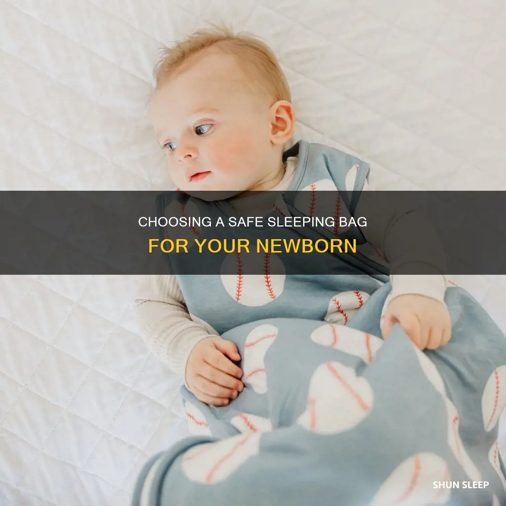 how to choose sleeping bag for newborn