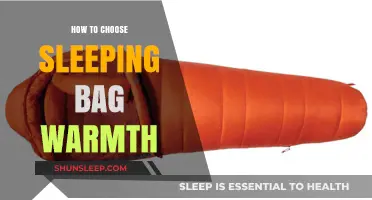 Choosing the Right Sleeping Bag: Warmth Considerations