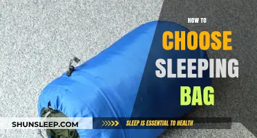 Choosing the Right Sleeping Bag: A Guide