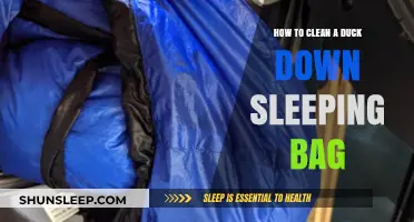 Cleaning Your Duck Down Sleeping Bag: A Step-by-Step Guide