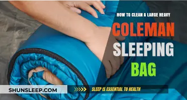 Cleaning a Coleman Sleeping Bag: Easy Steps to Follow
