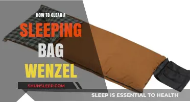 Cleaning Your Wenzel Sleeping Bag: Easy Steps to Follow
