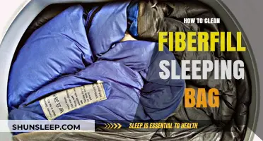 Effective Ways to Clean Your Fiberfill Sleeping Bag