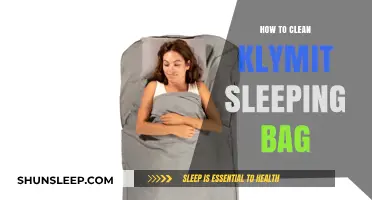 The Best Way to Clean Your Klymit Sleeping Bag